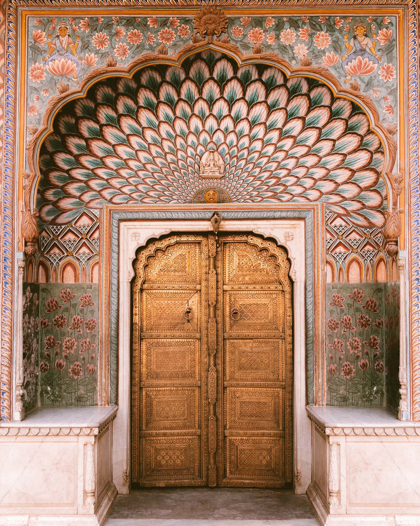 jaipur doorway india travel photography prints 