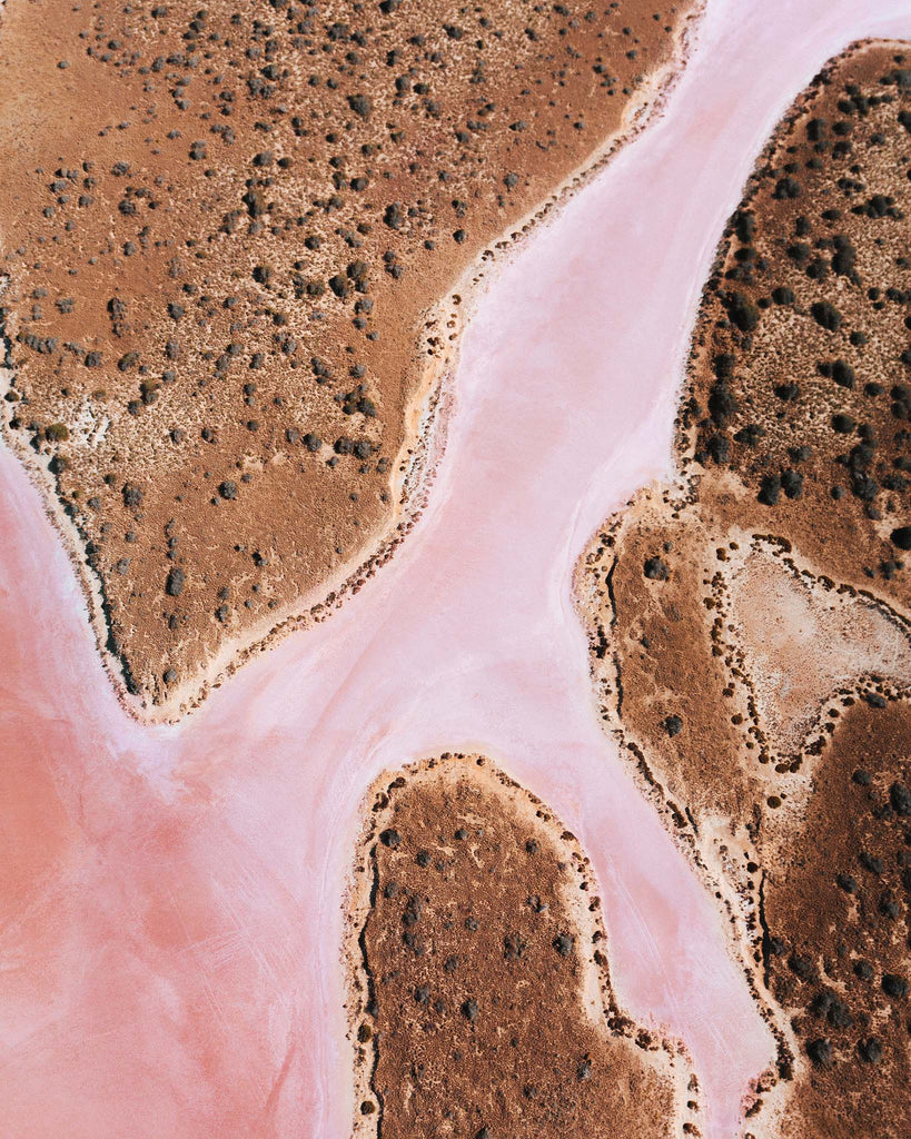 pink wall art photography prints australia - lola hubner landscape photos